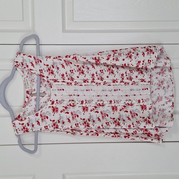 Tucker + Tate Other - Tucker + Tate High Low Lace Floral Tank Top Size XL (14/16)